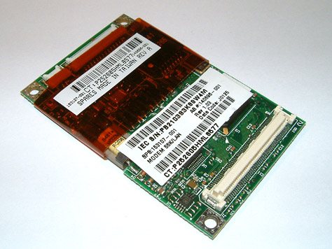 LAN Modem Modul f&uuml;r Compaq Armada M700 Notebooks