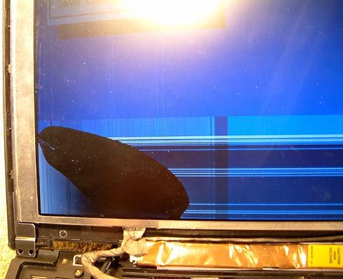 Bildmatrix hat Druckschaden