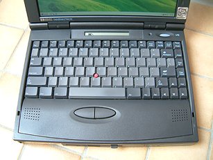 gepflegte Tastatur mit QWERTY Layout