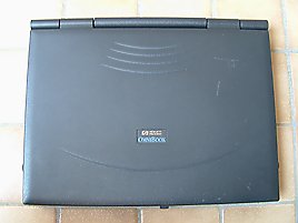 Notebook von oben