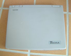 Notebook von oben
