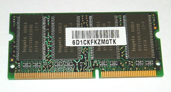 64 MB Arbeitsspeicher von hynix