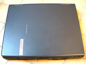 Compaq Armada E500 von oben
