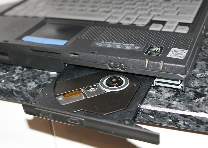 CD-Rom Laufwerk als austauschbares Modul