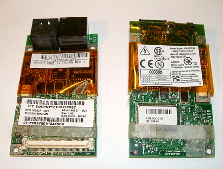 LAN Modem Modul f&uuml;r Compaq Armada Notebooks