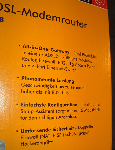 Ger&auml;t vereint f&uuml;nf Produkte