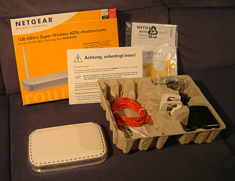 Lieferumfang mit Originalverpackung