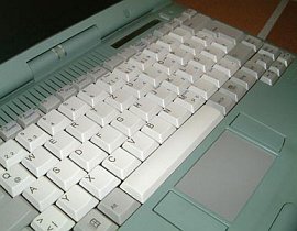 gepflegte Tastatur in erstklassigem Zustand
