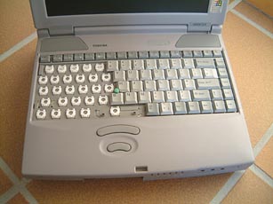 Tastatur nur noch halb vorhanden
