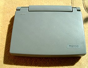 Notebook von oben